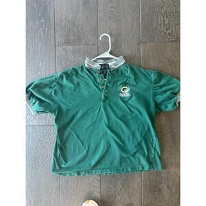 Packers Antigua Vintage Polo Shirt Men' Size Medium